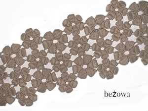 Koronka gipiurowa KB 165 ( 1 mb ) Beżowa