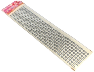 Pół perełki samoprzylepne 6 mm ( 320 szt ) SZARE