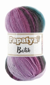 Włóczka - Papatya - Batik Kamgarn 554-41