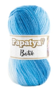 Włóczka - Papatya - Batik Kamgarn 554-10