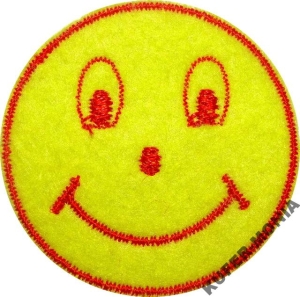 Naszywka termo Buźka Smile 45 mm (1szt)