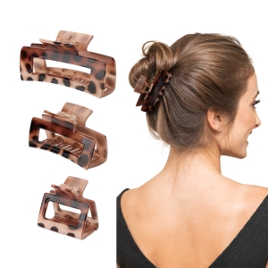 Damskie spinki do włosów antypoślizgowe 3 rozmiary LAMPART