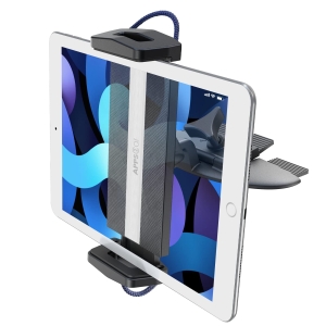 Uchwyt elastyczny Apps2car czarny Uchwyt na tablet obracanego o 360 stopni