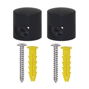 Śruby do ścian sufitów do powieszenia kabli Huśtawka małpia (2szt) CZARNE