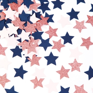 Konfetti gwiazdki wielokolorowe opakowanie około 300 sztuk Impreza