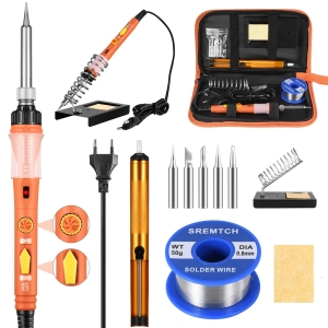 Lutownica SREMTCH grzałkowa oporowa 60 W + torba