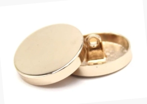 Guzik metalowy na stopce 30 mm złoty C 3986 (2szt)