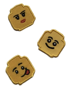 łatka klocek lego 3 sztuki