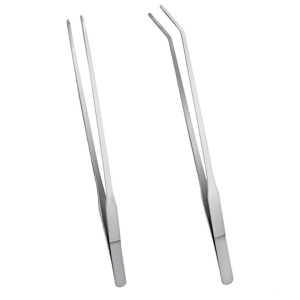 PĘSETy PROSTA i wykrzywiona DO SADZONEK TERRARIUM AKWARIUM PINSETA 2szt