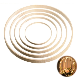 Obręcz drewniane na łapacz snów 5 sztuk