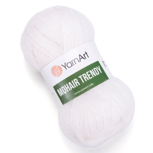 Włóczka Mohair TRENDY Moher ( 101 )