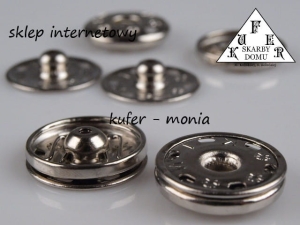 Zatrzaski metalowe nr 2 