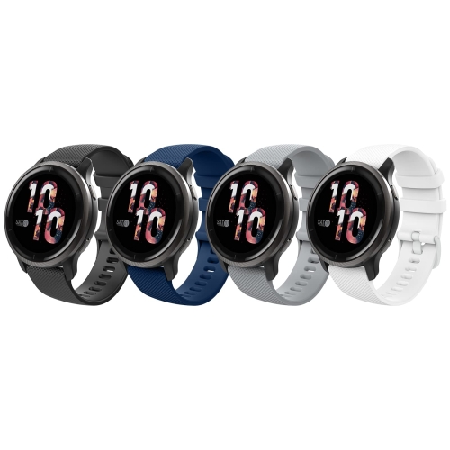 Paski do zegarka Garmin Vivoactive3 Vivoactive4 Forerunner 645 Silikon 4szt.jpg