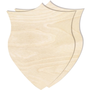 Tarcza ze sklejki Creative Deco 30 x 24 cm do udekorowania