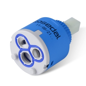 Głowica ceramiczna regulator płytkowy niski 25 mm wkład do kranu