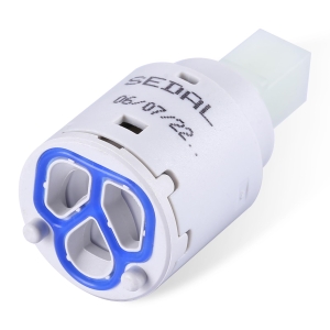 Głowica ceramiczna regulator płytkowy niski 25 mm wkład do kranu