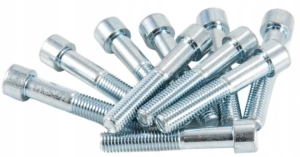 ŚRUBA Z ŁBEM WALCOWYM imbusowa DIN 912 kl 8.8 ZN M8 x 60mm 10szt