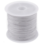 Sznurek jubilerski PES 0,5mm Jasny Popiel (25mb)