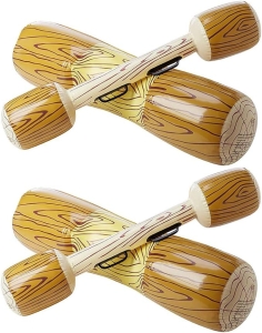 MoKo nadmuchiwany pływak tratwa wiosła na basen 2 szt. 