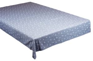 Obrus 140 cm x 220 cm prostokątny śnieżka 1680