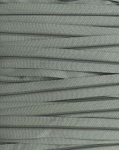 Zamek pościelowy - taśma suwakowa 3 mm (1mb) Zielony 602