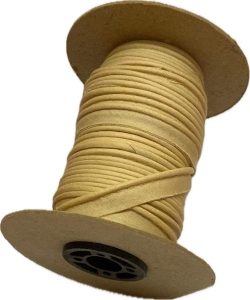 Wypustka bawełniana ( 1 mb ) Kremowy 185a