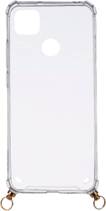 Etui Case Xiaomi Redmi 9C PLECKI silikonowe etui Przeźroczyste Szara SMYCZ