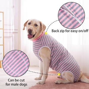 Kombinezon axcimond różowo - szare paski 5XL