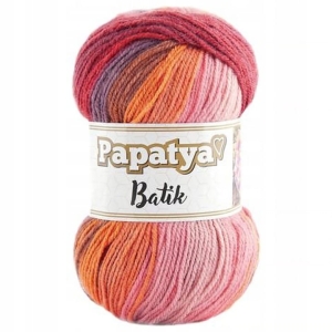 Włóczka - Papatya - Batik Kamgarn 554-26