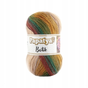 Włóczka - Papatya - Batik Kamgarn 554-35