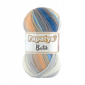 Włóczka - Papatya - Batik Kamgarn 554-18