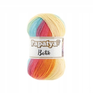 Włóczka - Papatya - Batik Kamgarn 554-12