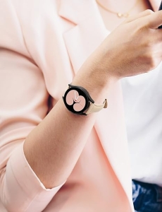 Pasek skórzany bransoletka Wearlizer kompatybilny z Samsung Galaxy Watch 4