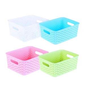 Kosz uniwersalny koszyczek uniwersalny na drobiazgi Mix 4 szt