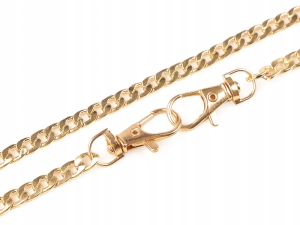 Łańcuch łańcuszek do torebki karabińczyki złoty