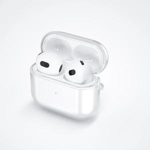 Etui AirPods 3. generacji, przezroczyste etui ochronne z TPU