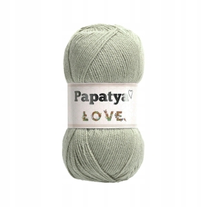 Włóczka PAPATYA LOVE szary kolor 9610
