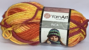 Włóczka YarnArt Inca kolor 651