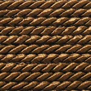 Sznurek oplatany Ws 3,2 (1mb) Jasny Brąz