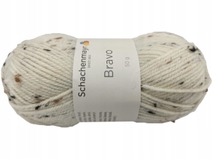 Włóczka Bravo - 00002 - Beż w ciapki