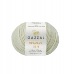 Włóczka 100% wełna GAZZAl WOOL 115 - 3302 beż