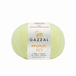 Włóczka 100% wełna GAZZAl WOOL 115 - 3314 Wanilia