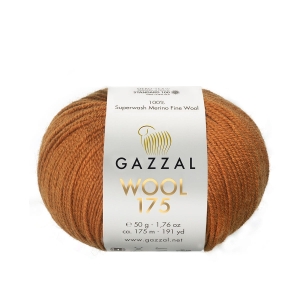 Włóczka GAZZAL WOOL 175 50g/175m 100% merino 315
