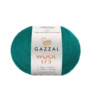 Włóczka GAZZAL WOOL 175 50g/175m 100% merino 320