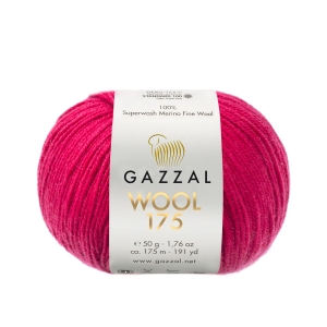Włóczka GAZZAL WOOL 175 50g/175m 100% merino 333
