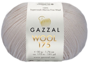 Włóczka GAZZAL WOOL 175 50g/175m 100% merino 340