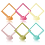 Ramka Zestaw 6 Gablot na Przedmioty Kolekcjonerskie Monety Medale