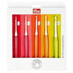 Zestaw szydełek Prym Ergonomics 3,5mm - 6mm 16cm