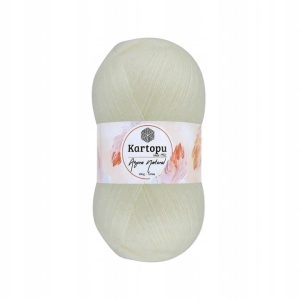 Włóczka Kartopu Angora Natural - 025- kremowy
