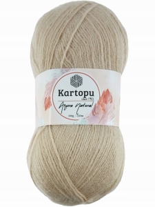 Włóczka Kartopu Angora Natural - 861 - ekru